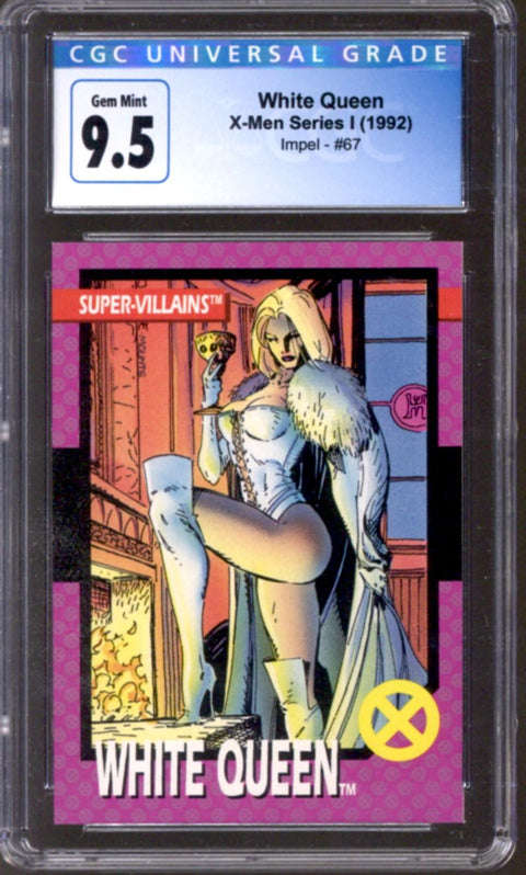 1992 White Queen X-Men Series I Impel #67 CGC 9.5 *4132377189*