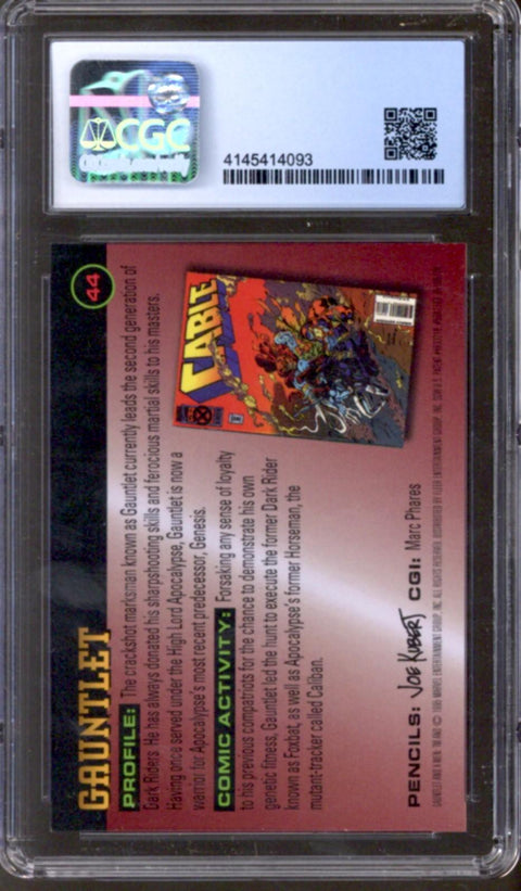 1995 Gauntlet Fleer Ultra X-Men All-Chromium Fleer #44 CGC 10 (Pristine) *4145414093*