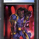 1995 Bishop Fleer Ultra X-Men All-Chromium Fleer #3/20 Alternate X Embossed CGC 8.5 *4145414157*