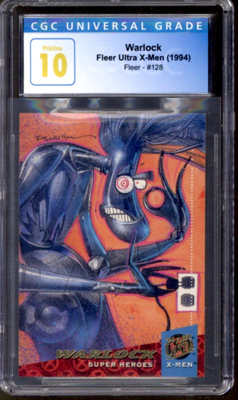 1994 Warlock Fleer Ultra X-Men Fleer #128 CGC 10 (Pristine) *4149735042*