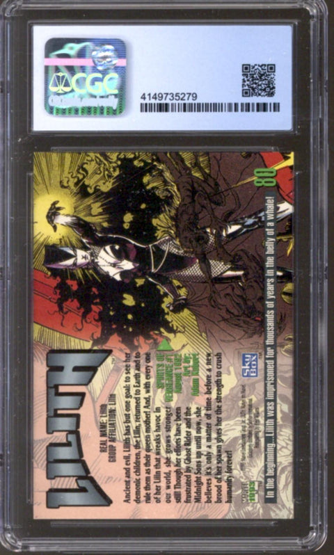 1993 Lilith Marvel Masterpieces Skybox #80 CGC 8.5 *4149735279*