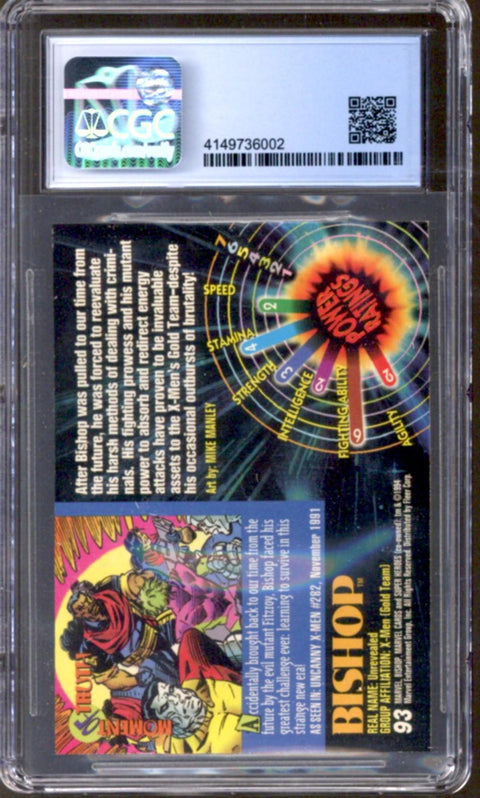 1994 Bishop Marvel Universe Series V Fleer #93 CGC 9.0 *4149736002*