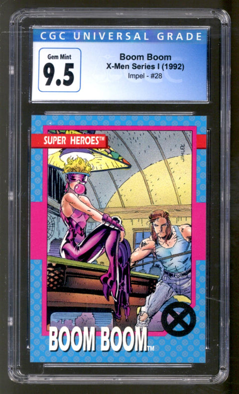 1992 Boom Boom X-Men Series I Impel #28  CGC 9.5  *4200497063*