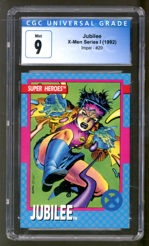 1992 Jubilee X-Men Series I Impel #29 CGC 9.0 *4200497064*