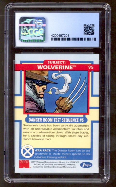 1992 Wolverine X-Men Series I Impel #95 CGC 9.5 *4200497201*