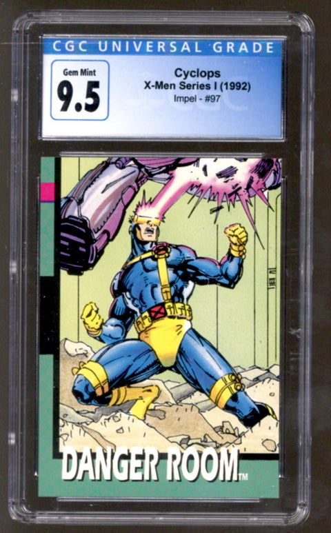 1992 Cyclops X-Men Series I Impel #97 CGC 9.0 *4200497205*