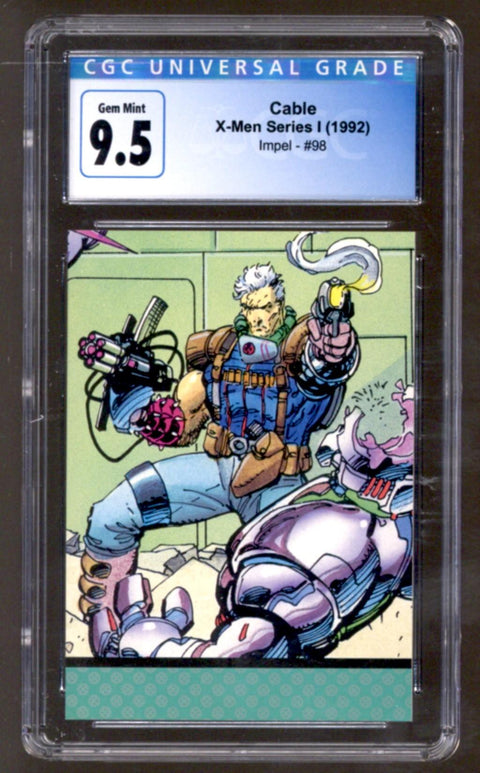 1992 Cable X-Men Series I Impel #98 CGC 9.5 *4200497207*