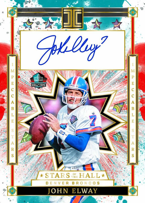 2025 Panini Impeccable Football Hobby