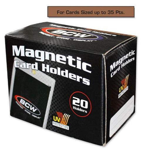 BCW Magnetic Card Holder 35pt. (20 Count Box)