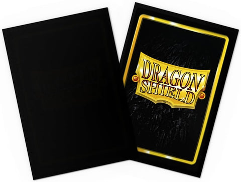 Dragon Shield Card Sleeves - Japanese Matte Black (60)