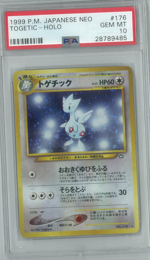 Pokemon Neo Genesis Japanese Togetic PSA 10 GEM MINT