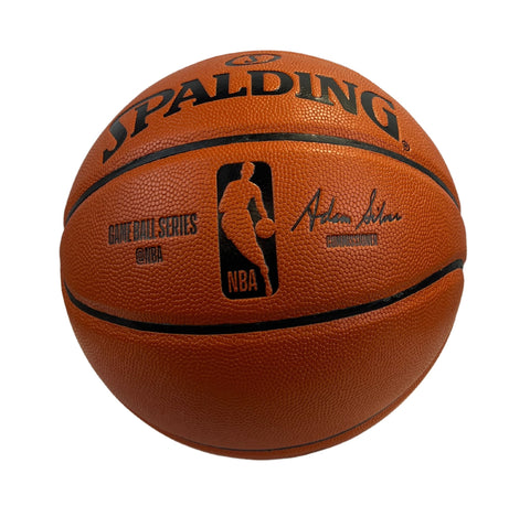 Charles Barkley Signed Spalding Basketball Panini Authentic