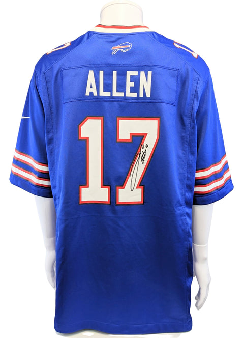 Josh Allen #17 Autographed Buffalo Bills NFL Nike Jersey