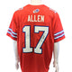 Josh Allen #17 Autographed Buffalo Bills NFL Nike Jersey