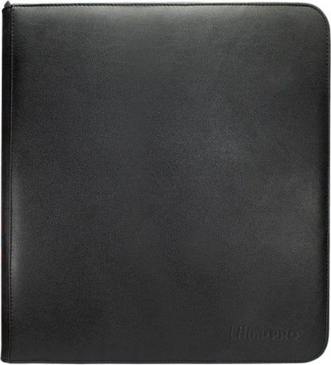 Ultra Pro Vivid 12-Pocket Zippered Pro-Binder - Black