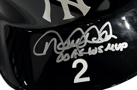 Derek Jeter Autographed New York Yankees Rawlings Baseball Helmet