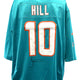 Tyreek Hill #10 Autographed Miami Dolphins Nike Jersey