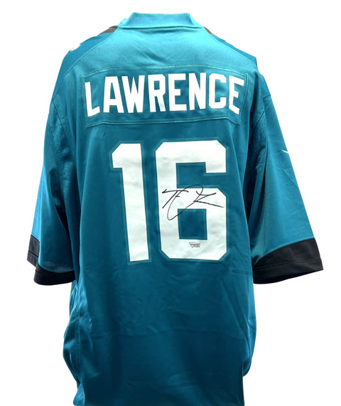 Trevor Lawrence #16 Autographed Jacksonville Jaguars Nike Jersey