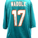 Jaylen Waddle #17 Autographed Miami Dolphins Nike Jersey
