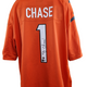 Ja'Marr Chase #1 Autographed Cincinnati Bengals Nike Jersey