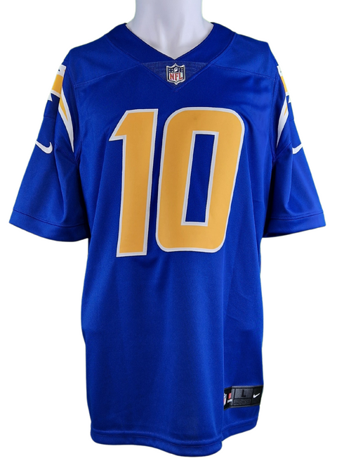 Justin Herbert #10 Autographed Los Angeles Chargers Nike Jersey