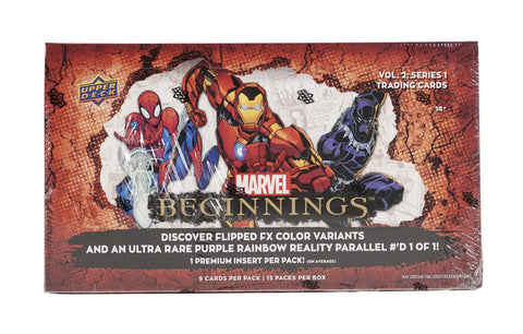 Marvel Beginnings Volume 2 Series 1 Trading Cards Hobby (Upper Deck 2021)