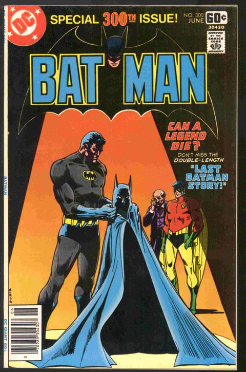 Batman #300 Newsstand VF/NM