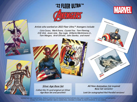 Marvel Fleer Ultra Avengers Hobby (Upper Deck 2022)