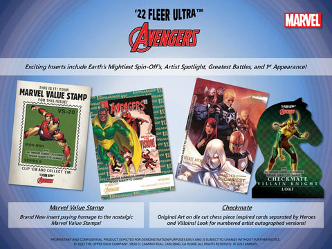 Marvel Fleer Ultra Avengers Hobby (Upper Deck 2022)