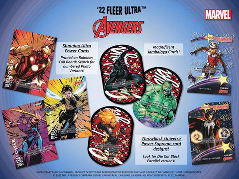 Marvel Fleer Ultra Avengers Hobby (Upper Deck 2022)