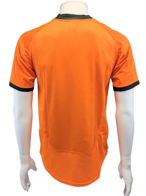 Dennis Bergkamp Autographed Front Signed Netherlands 2000/02 Home Jersey