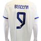 Karim Benzema #9 Autographed Adidas Real Madrid White & Blue Jersey