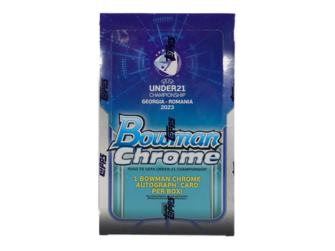 2022 Bowman Chrome Road to UEFA Under-21 European Championship Soccer Hobby