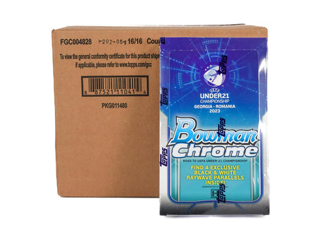 2022 Bowman Chrome Road to UEFA Under-21 European Championship Soccer LITE