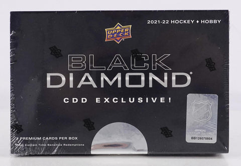 2021/22 Upper Deck Black Diamond CDD Exclusive Hockey Hobby