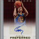 2011 Panini Preferred Stephen Curry Red Auto Card #89 11/49