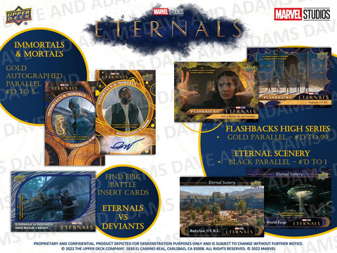 Marvel Studios Eternals Hobby (Upper Deck 2023)