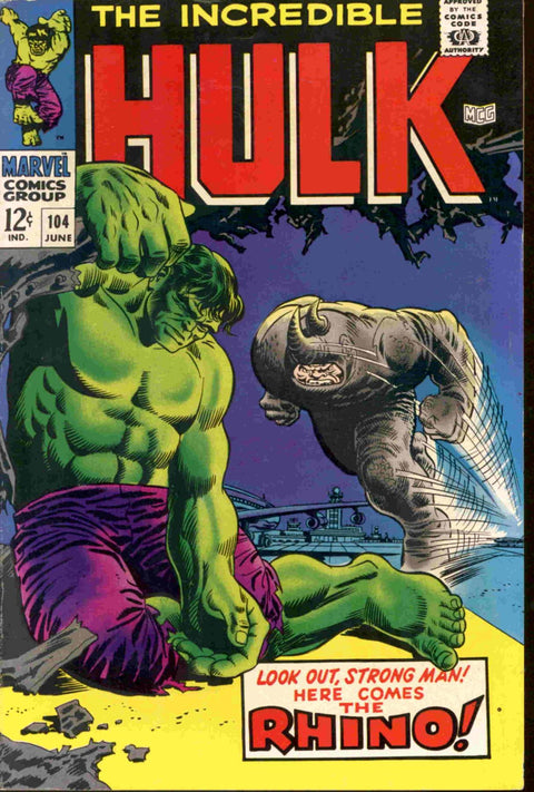 Incredible Hulk #104 VF-