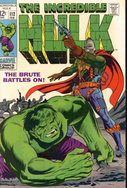 Incredible Hulk #112 VF+