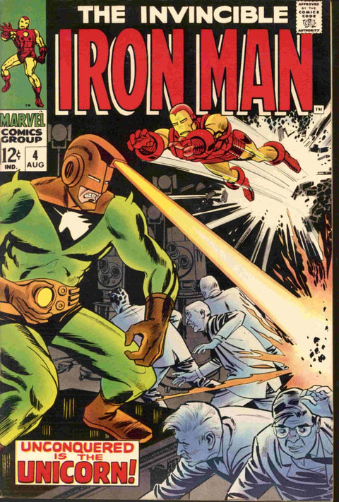 Iron Man #4 FN/VF