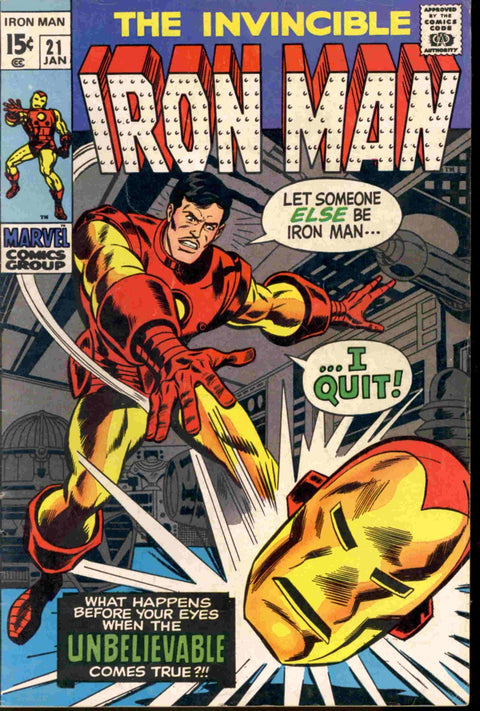 Iron Man #21 VF-