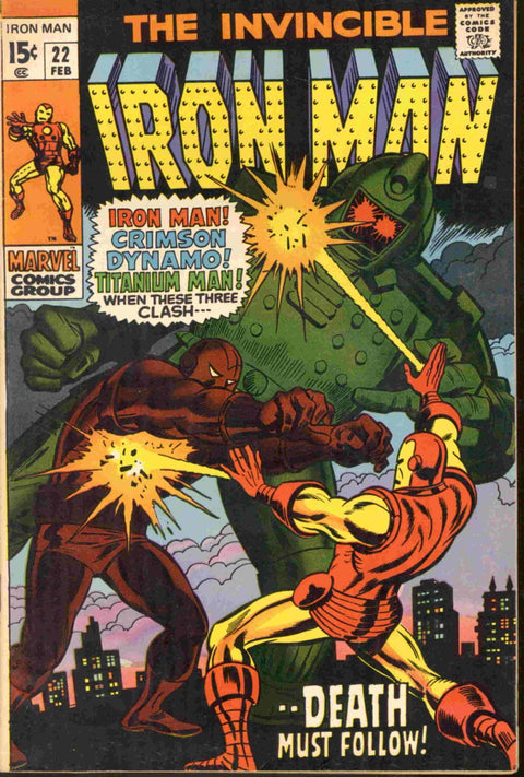 Iron Man #22 VF+