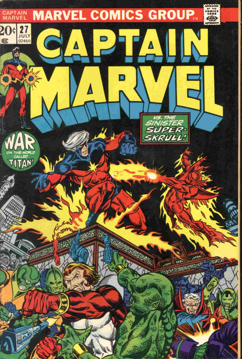 Captain Marvel #27 FN
