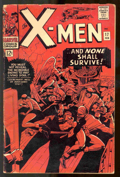 X-Men #17 GD/VG