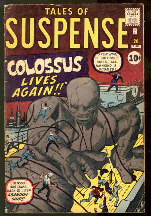 Tales  of Suspense #20 GD+