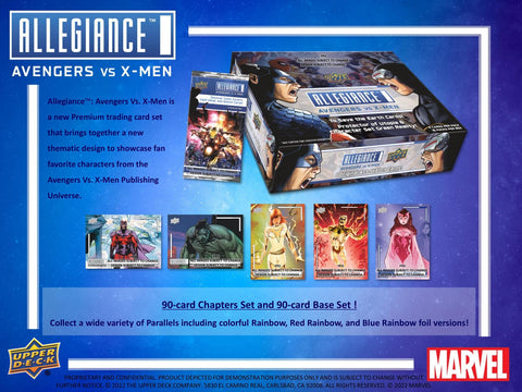 Marvel Allegiance: Avengers VS X-Men Hobby (Upper Deck 2023)