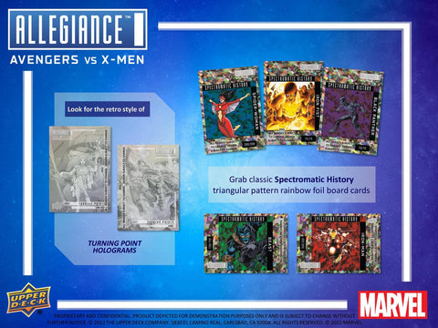 Marvel Allegiance: Avengers VS X-Men Hobby (Upper Deck 2023)