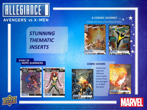 Marvel Allegiance: Avengers VS X-Men Hobby (Upper Deck 2023)