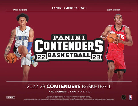 2022/23 Panini Contenders Basketball 5-Pack Blaster