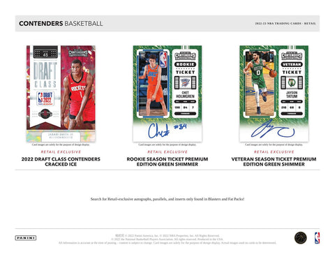 2022/23 Panini Contenders Basketball 5-Pack Blaster